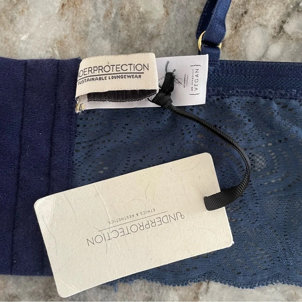 Nwt Underprotection Luna Bralette In Blue Size L+ — image 2 of 8